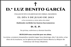 Luz Benito García